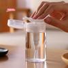 Refillable Empty Press Pump Bottle 100/150/200/300ml Dispenser Liquid Container for Remover Cleaner Polish Makeup Manicure Tool