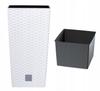 RATO DRTS170 Tall Flowerpot with Insert | White