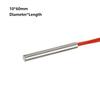 Durchmesser 6/8/10/12mm Elektrische Heizrohrformen Edelstahl 60/80/120/150/200/250W Einzelkopfform Trockenlauf 220V