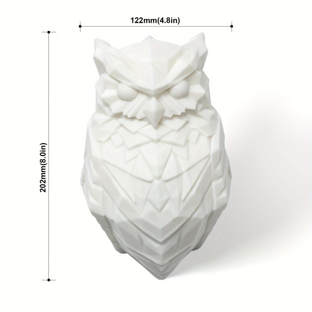 3D Printing Owl Wall Light, Animal Projection LED Night Light, Ambient Holiday Decoration, Halloween Wall Hanging Lights