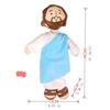 Iisus Doll Figurine religioase de pluș Botez Religios Paște Crăciun Iisus Doll Iisus Plush Doll Jucărie Hristos Jucării religioase