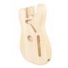 Guitar Body Walnut Wood Single Pickup Hole Electric Guitar Body Replacement for Handcraft