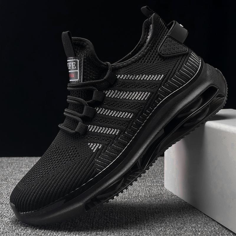 Men Summer Casual Sports Sneakers Breathable Lightweight Comfortable Mesh YRZL Mens Shoes Walking Gym Running Shoe