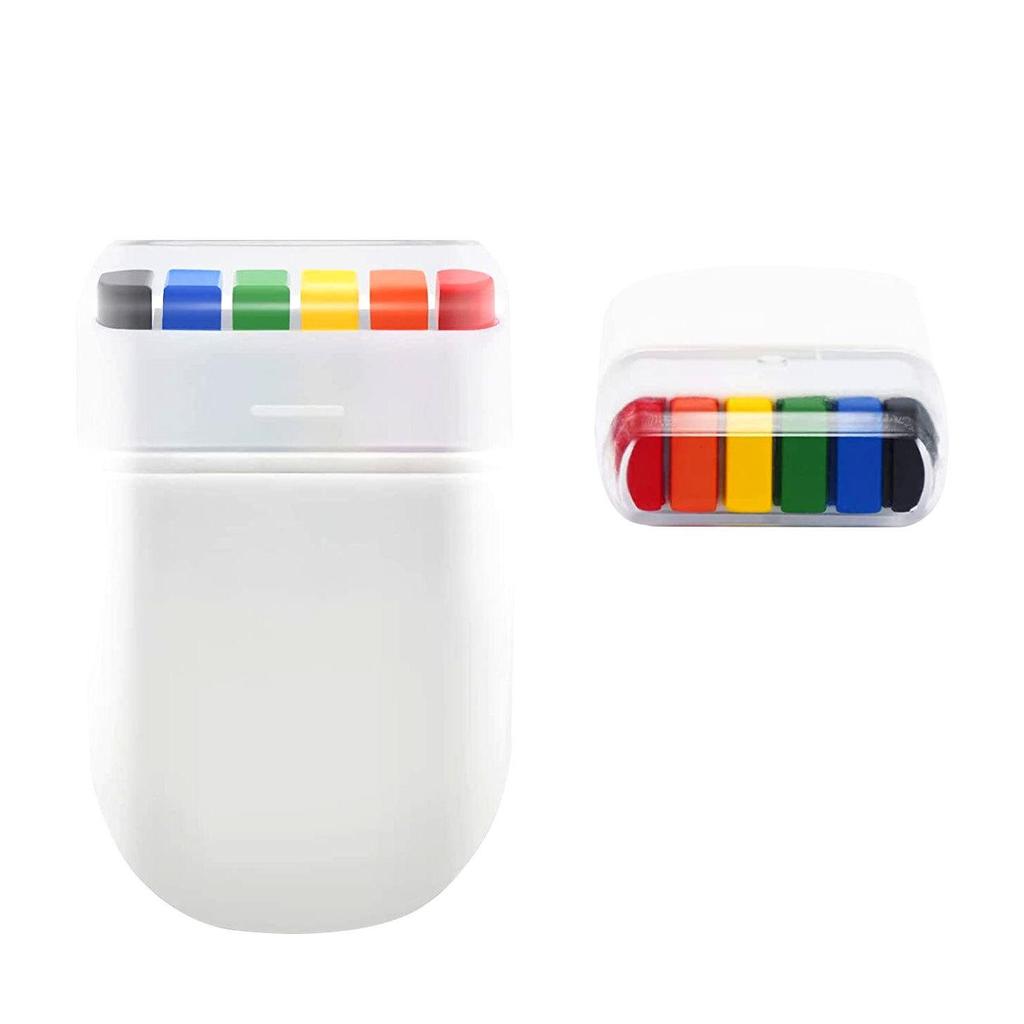 6-Color Rainbow Face Paint for Sports, Halloween & Events