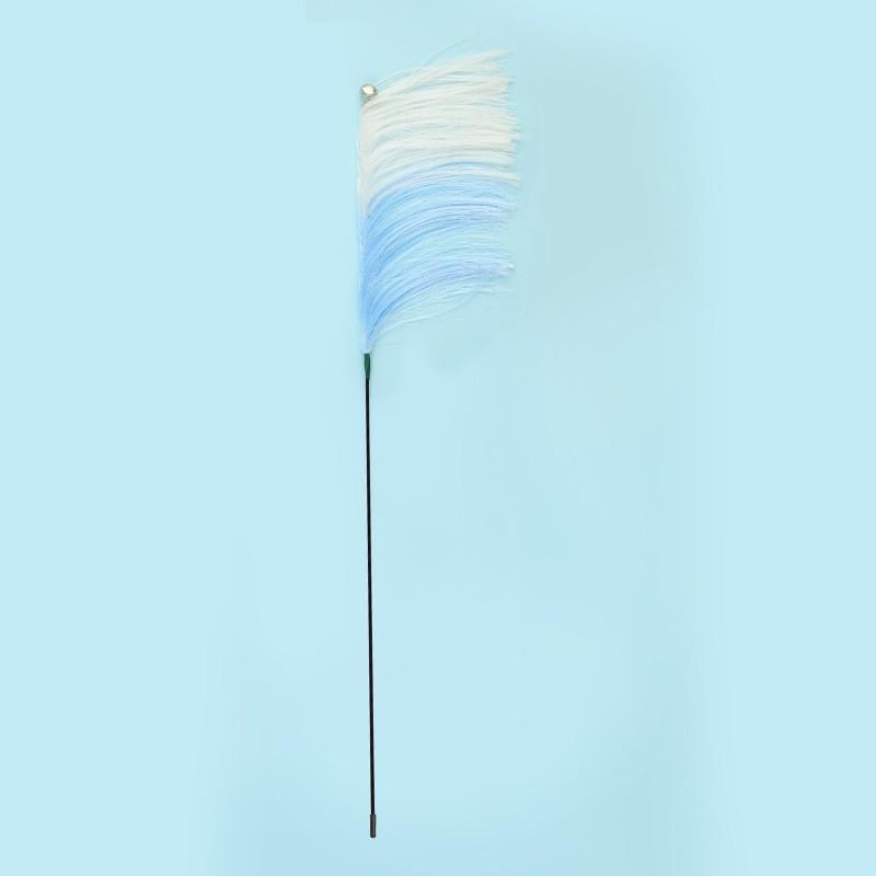 Katzenspielzeug: Raupen-Glocken-Teaser-Stab zur Selbstbeschäftigung und zum Backenzahnabrieb