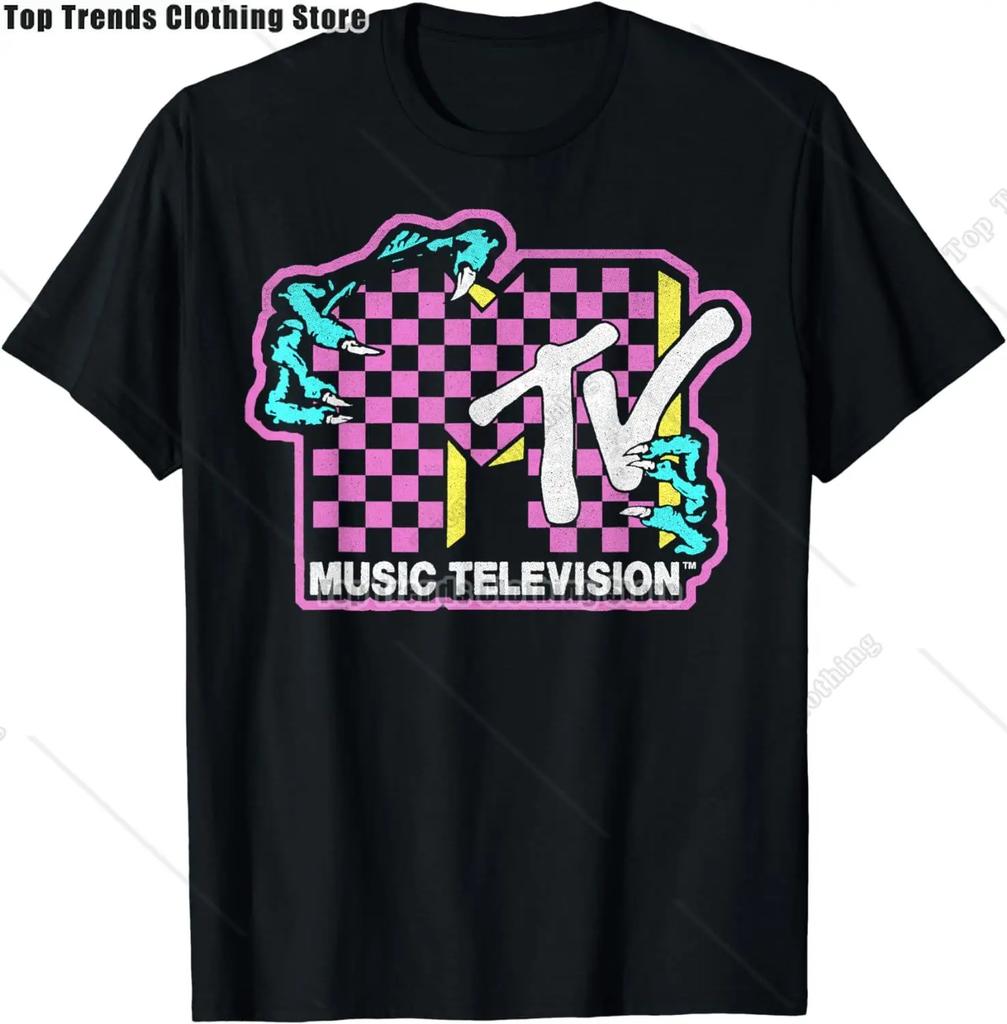 MTV Classic Logo Moster Design T- Shirts T-Shirt