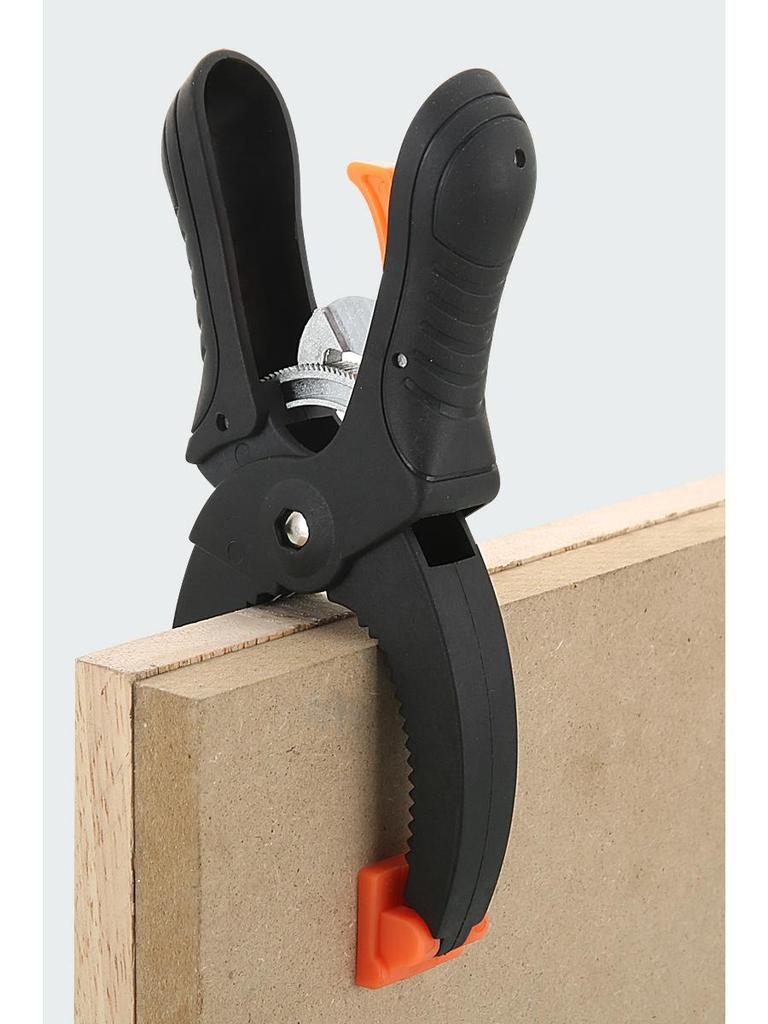 Adjustable Ratchet Woodworking G Clamp: Universal Clip Tool for Wood Board Fixing and Quick Pressure Tightening