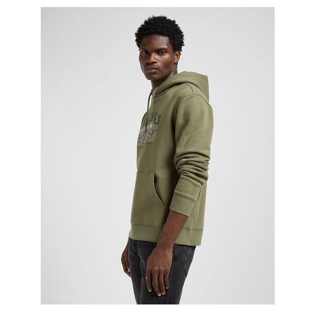 Толстовка с капюшоном Lee BIG LOGO HOODIE