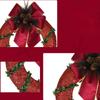 25cm Hanging Christmas Garland Xmas Wreath for Mantel Festival Ornaments