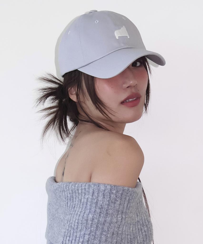 Eogeoseuteukeullaudeu Cloud Bed Ball Cap - Light Gray