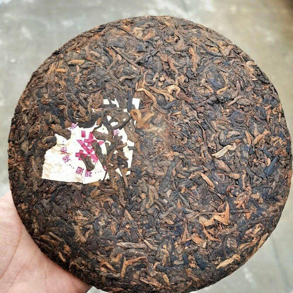 2006 FuHai Olgun Pu er Çin Çayı 7576 QiZiBing Shu Puerh Çayı 357g