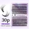 Diy Segmented Fried Hair Single Cluster False Eyelashes 12 Rows Large Capacity Daily Makeup