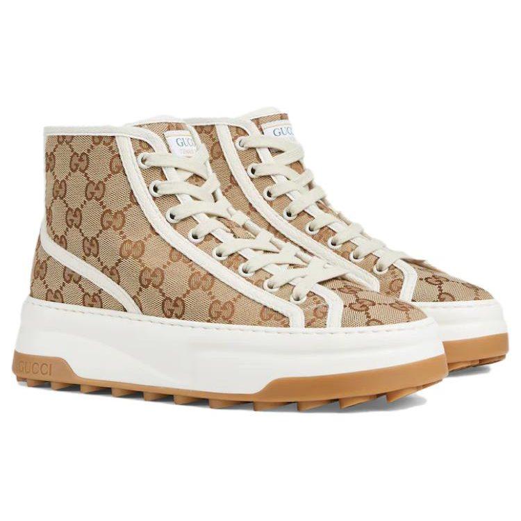 Gucci Wmns Gg High 'Interlocking G - Beige' Women's 746768 20Q20 9745