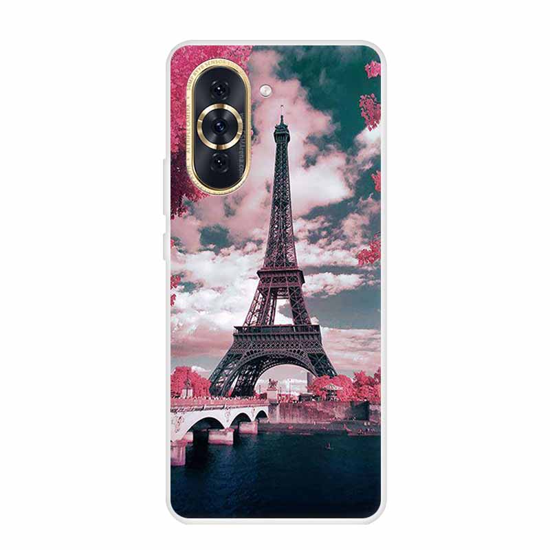 For Huawei Nova 10 Case 10Pro Clear Marble Soft TPU Silicone Back Cover For Huawei Nova 10 Pro Phone Case Funda Coque Nova10 Pro