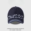 Hat Women European and American Retro Cowboy English Letters Foreign Trade Baseball Hat Graffiti Hat Men British Baseball Cap