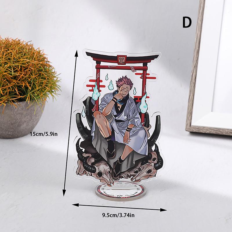 

Аниме Фигурка Дзюдзюцу Кайсен на акриловой подставке Модель Годзё Сатору Итадори Юджи Фусигуро Мегуми Косплей Фигурка Декор для рабочего стола Игрушки as the picture