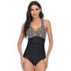 TUINANLE Costume da bagno intero colorato da donna, costume da bagno, costume da bagno patchwork, body da spiaggia femminile