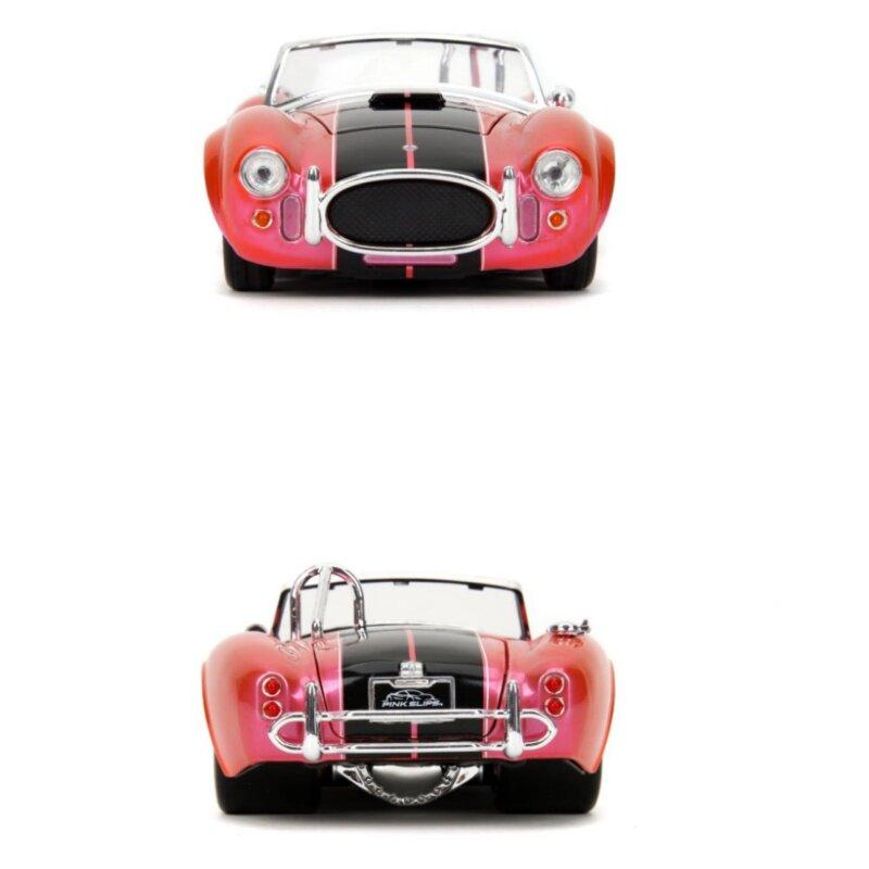1:24 1965 Shelby Cobra 427 S/C Alloy Diecast Sports Car Model, Collectible Toy for Kids Play and Boyfriend Birthday Gift