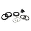 Bicycle Front Fork Bowl Set Aluminium Alloy Waterproof Anodized Bicycle Headset Spacer for 44?50.6mm Tapered Head Tube Frame