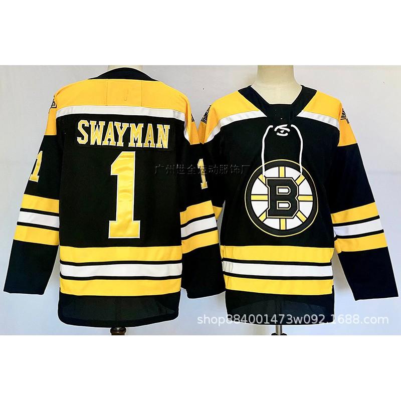 Mens Retro Embroidered Ice Hockey Jersey Team Bear 63 Training Uniform Adult Players