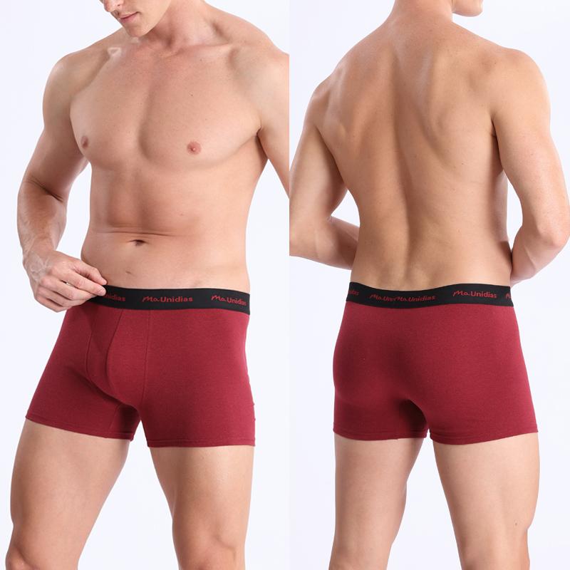 BONITOS 1Pcs Man Boxers Sexy Men's Underpants Cotton Underwear For Men Panties