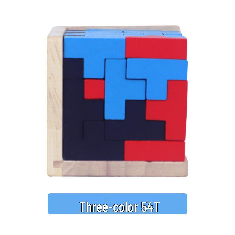 Magic Fighting 54T Toy: Classic Kongming & Luban Lock Building Blocks - Office Decompression and Adult Educational Fun