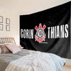 1PC Corinthians Football Club Crest Tapestry Hanging for Bedroom,Livingroom, Playroom,Decor Art Room Wall Tapestry Holiday and Birthday Gifts