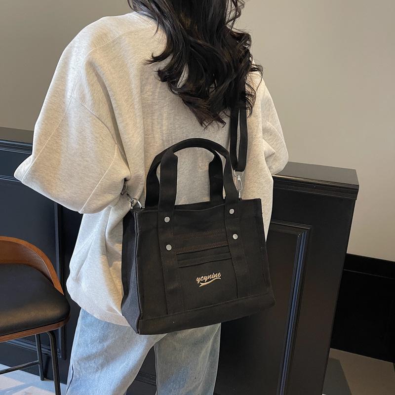 Korean version of trendy handbag women's 2025 new fashion niche shoulder messenger women's bag commuter casual tote bag