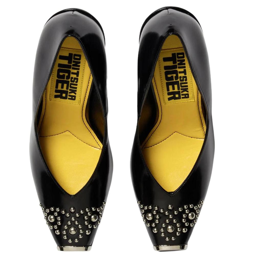 Onitsuka Tiger EQUA STUDS High Heels Women's Black Silver 1182A687-001