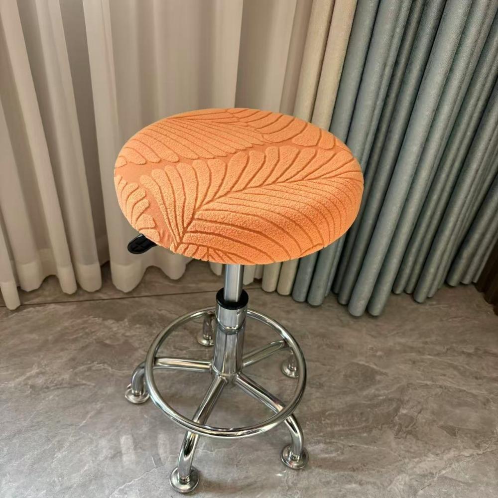 Removable Seat Slipcover Non-Slip Stool Slipcover Bar Seat Case Swivel Chair Protecte Cover