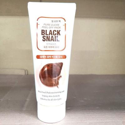 Schwarzes FLNNJEYP Schnecken Reinigungs Hautpflege Kosmetik Peel-Off Maske 180ml