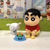 Crayon Shin-chan: Shiro's Life Blind Box Figurine - Trendy Toy Doll & Desktop Ornament Gift