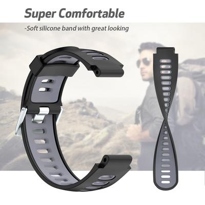 Outdoor Sport Silikon Uhrenarmband für Forerunner 235 220 230 620 630 735XT Weiches Band Ersatz