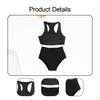 1/12 Miniature Clothing Ensemble with Sports Top and Shorts for Female Dolls