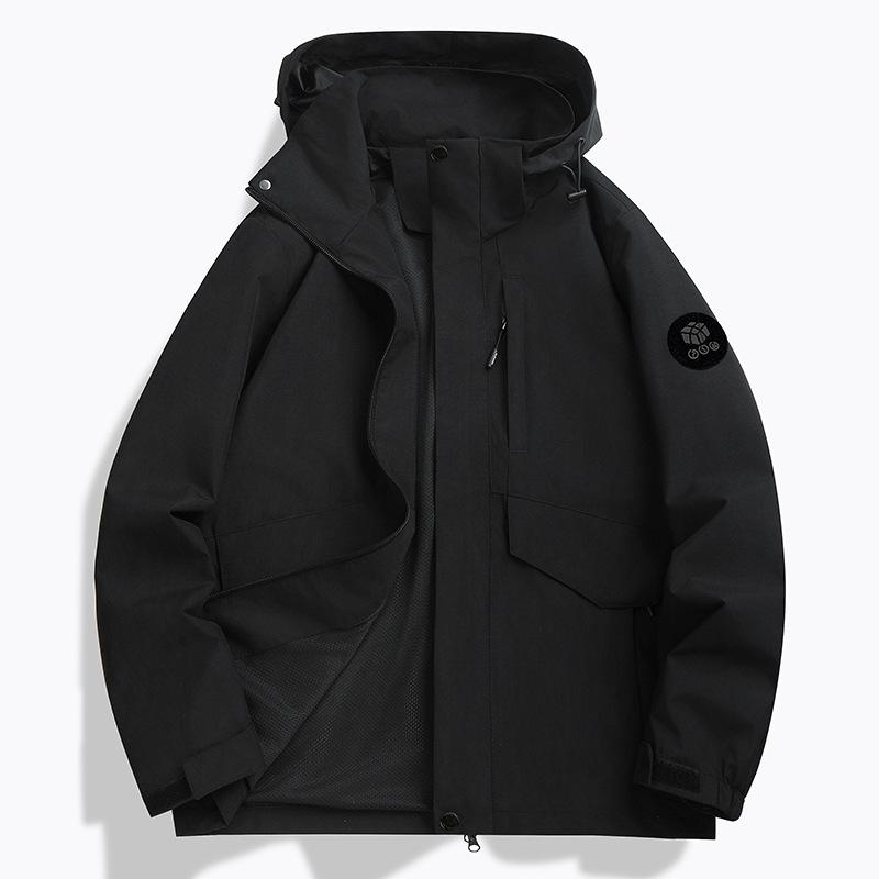 Spring and Autumn Jacket Men's and Women's Outdoor Mountaineering Travel Single Coat Windproof Waterproof and Cold Jacket Jacket