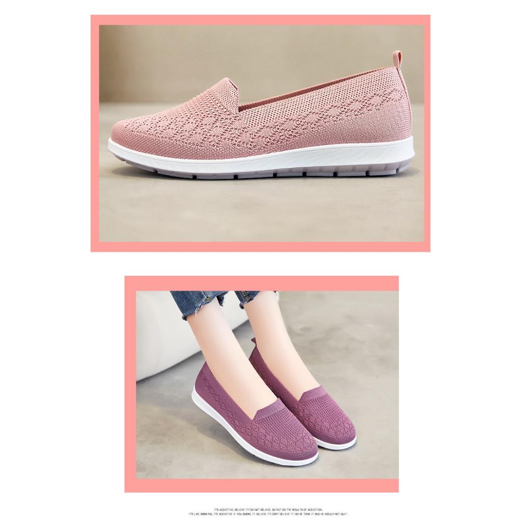 Shoes for Women In Summer, Fabric Shoes, Casual Breathable Flat Sole Shoes, Soft Soled Shoes