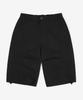 NOT ONLY FOR TODAY Curved Line Bermuda Shorts [Black]