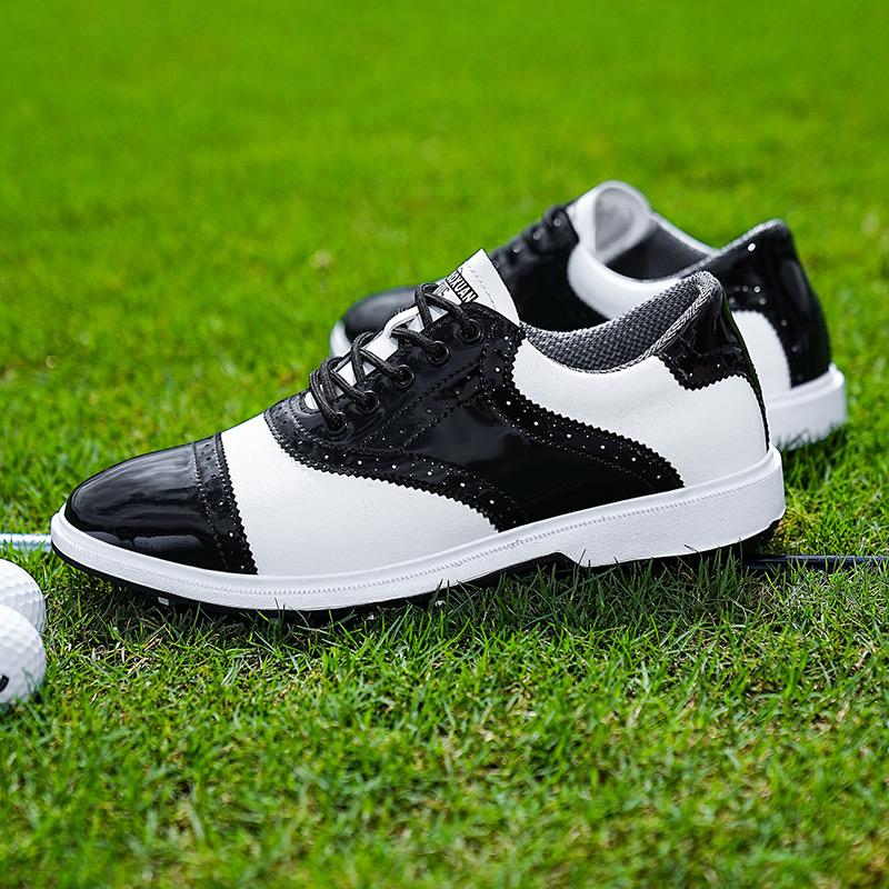 Luxury Men Golf Sneakers Comfortable Golfing Footwears Lightweight Male Golfers Shoes Non Slip