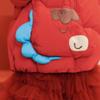 Minibala Kids' New Chinese Style Hooded Down Jacket
