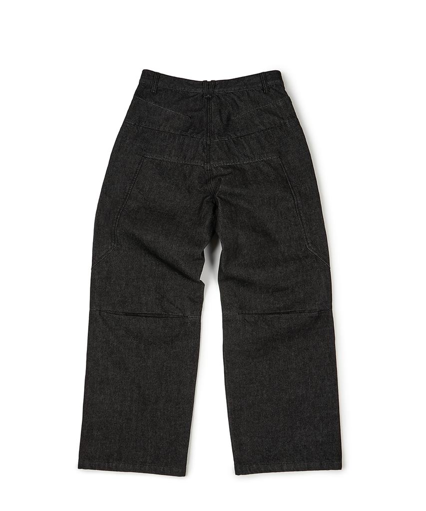 ETCE Side Pocket Curved Denim (Black)