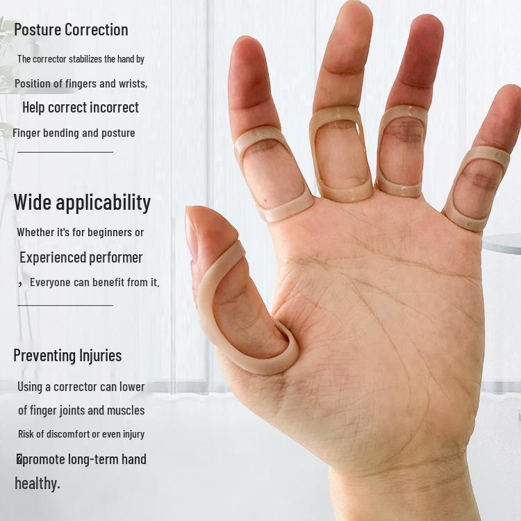 Piano Guzheng Pipa Guitar Finger Corrector & Trainer for Children and Adults