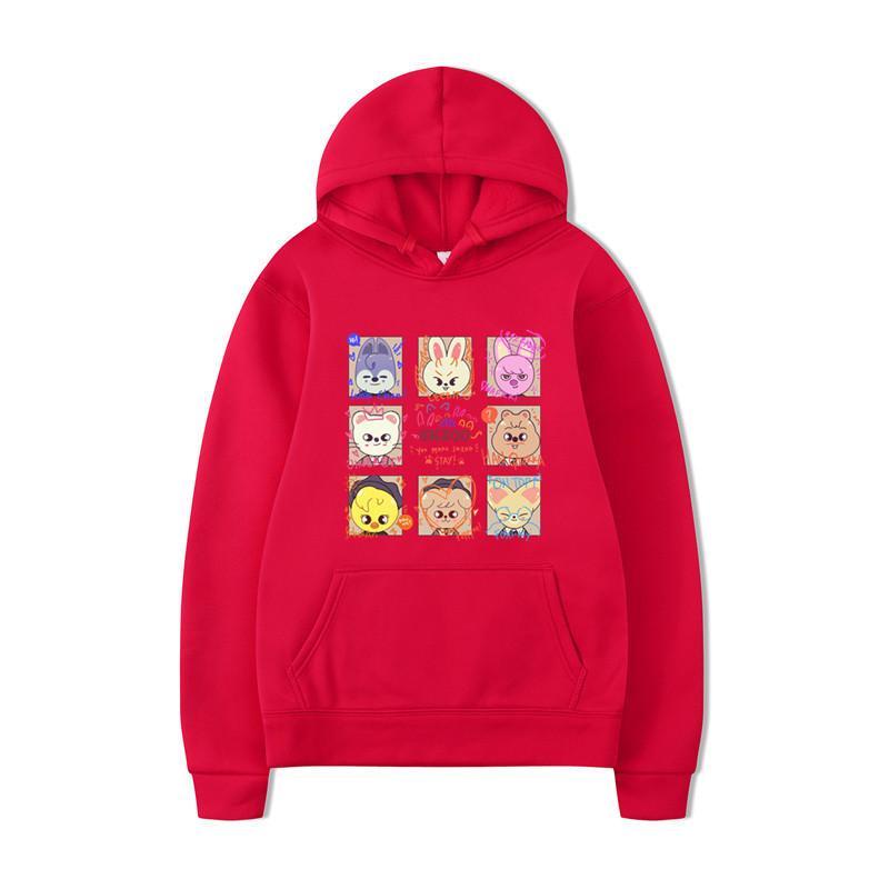 Skids Cartoon Cat Sweater Men'S And Women'S Autumn And Winter Couple'S Top Pullover Fleece Sweater