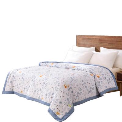 Faunen Cool-Touch Washed Cotton Fiber Quilt
