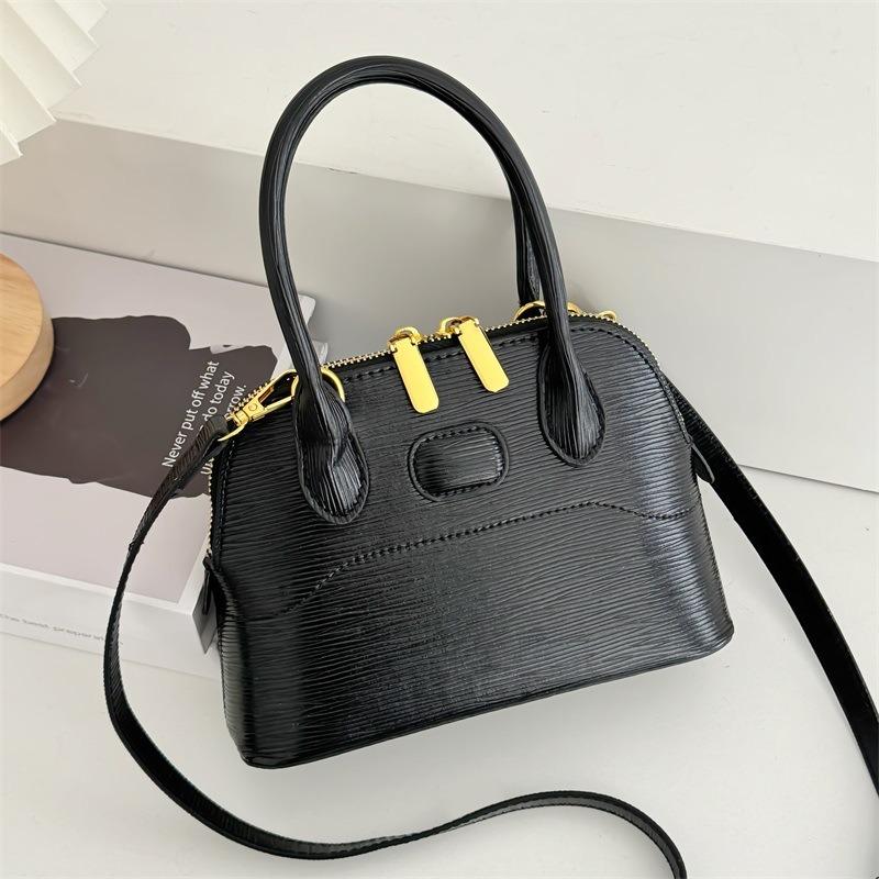 

Lady handbag small bag women s new fashion shell bag shoulder messenger handbag чорний