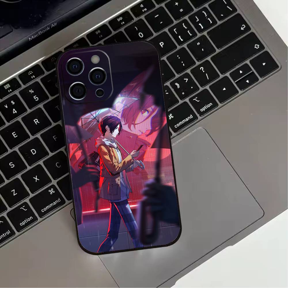 Game P-Persona 5  Phone Case For iPhone 17,16,15,14,13,12,11 Plus,Pro Max,XS,Soft Silicone Black Cover