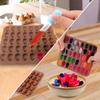 40 Holes Skull Ice Cube Silicone Mold Halloween Creative Decoration Reusable Bar Party Ice Making DIY Candy Chocolate Baking