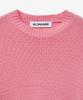 BLOND9 Soft Crop Round Short Sleeve Knit_Pink