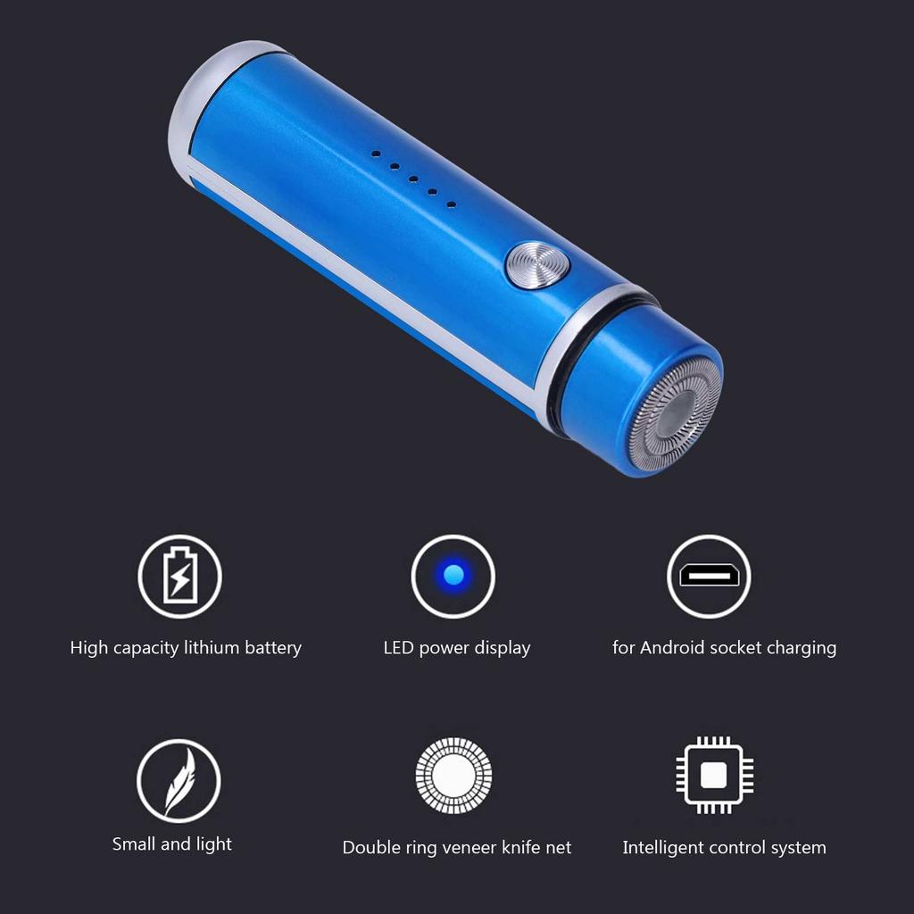 Portable Electric Shav Electric USB Rechargble Shaving NaMachine for Men Women Travel