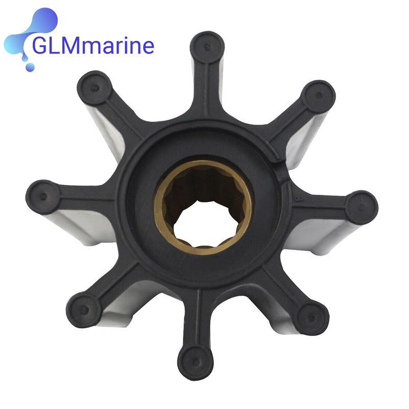 Impeller 8M0112282 47-816814T For MerCruiser 2.8L 3L 4.2L 6.7L Sterndrive and Inboard V6 Water Pump Engine 8M0067334