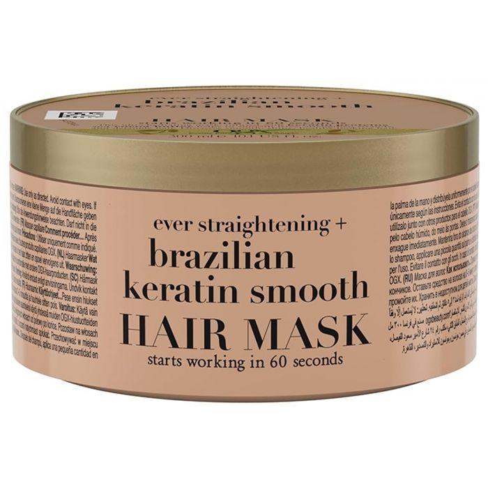 Ogx Masque Capillaire Lissant à la Kératine 60 Secondes 300 ml